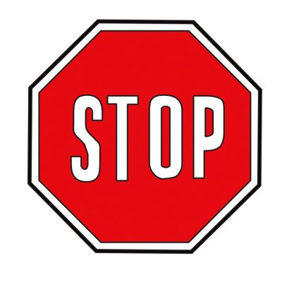 Aluminum road pedestrian crossing sign (1)