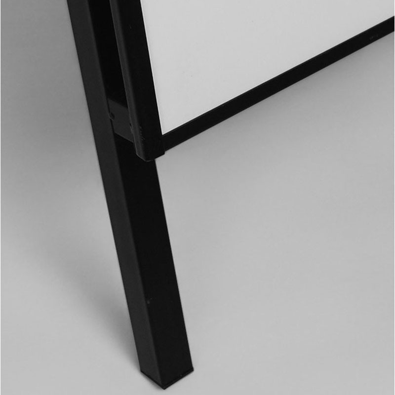 Black highquality display sign rack
