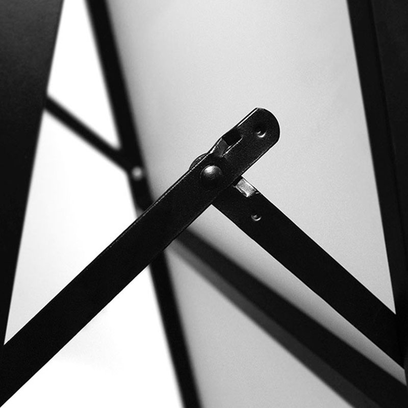 Black highquality display sign rack