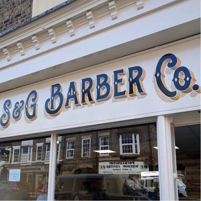 Store name acrylic board sign (6)