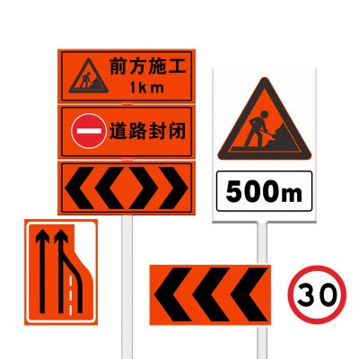 Wholesale classic aluminum construction signs