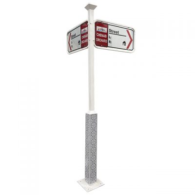 Wholesale retro style column street sign (5)