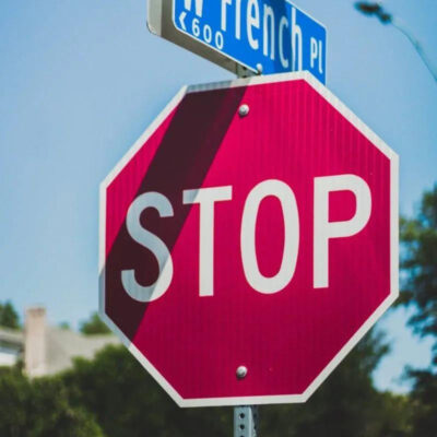 aluminum stop signs for traffic