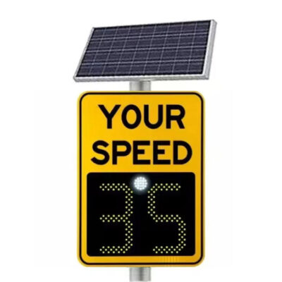 aluminum radar speed limit traffic sign