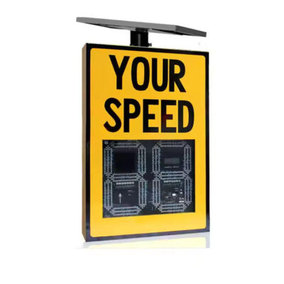 aluminum radar speed limit traffic sign