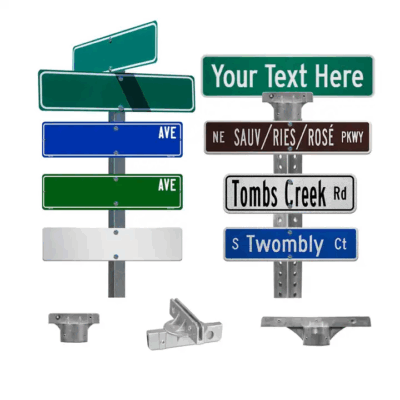 Aluminum Road and Street Sign