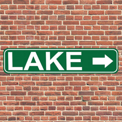 Aluminum Road and Street Sign