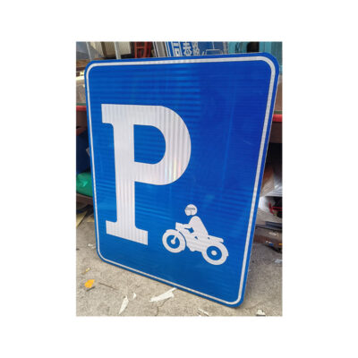 Aluminum Motorcycle Parking Sign