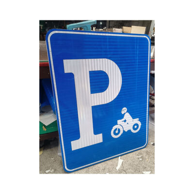 Motorcycle Parking Area Traffic Sign