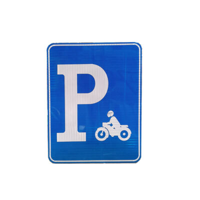 Motorcycle Parking Area Traffic Sign