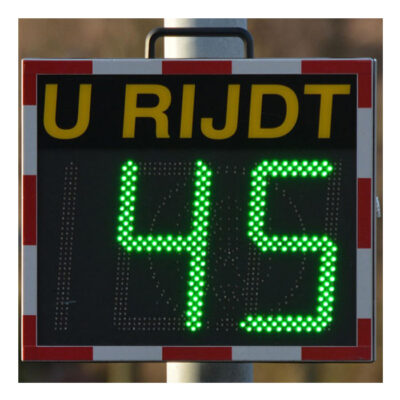 Radar Speed Limit Display Board