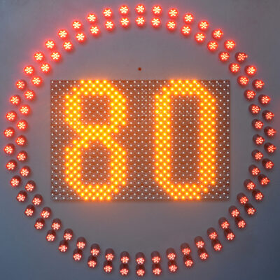 Radar Speed Limit Display Board