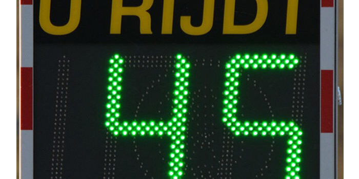 Radar Speed Limit Display Board