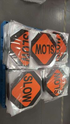 road construction warning traffic safety sign