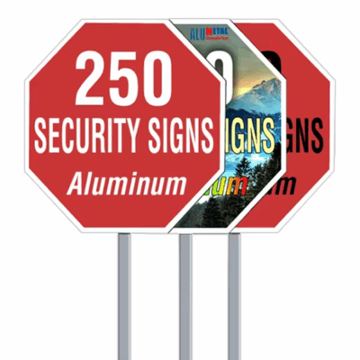 Metal Road Safety Parking Sign