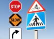 Aluminum Road Safety and Warning Signs