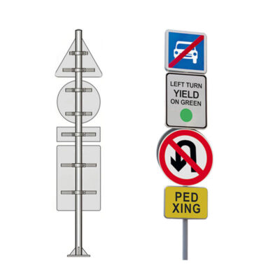 Aluminum Road Safety and Warning Signs