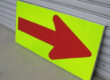 Custom aluminum reflective road signs