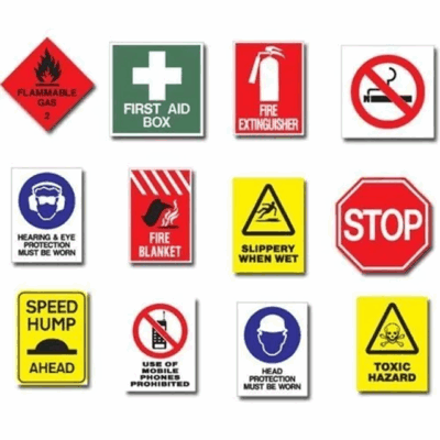 road safety traffic signs