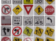 road safety traffic signs