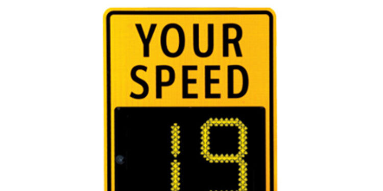 Custom Reflective Road Safety and Speed Limit Yard Signs (6) safety speed limit yard sign board