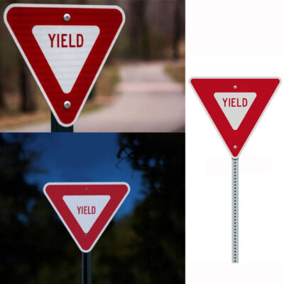 Do Not Enter Roadway Safety Signs
