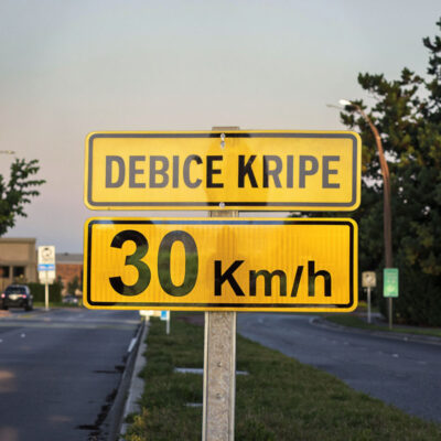 Speed Limit Aluminum Road Warning Signs
