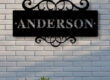 Custom round metal plaque signs