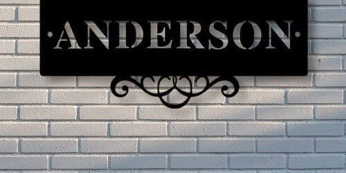 Custom Round Metal Plaque Signs Laser Cut Street LED Boards (3) Custom round metal plaque signs