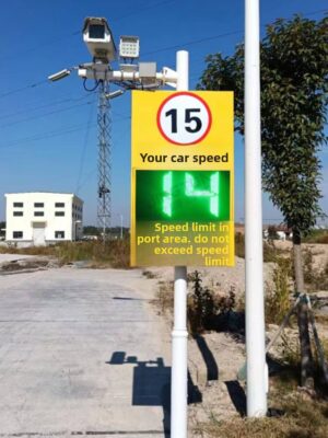 Customized Solar Radar Speed Detector