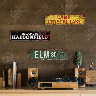 Elm Street vintage metal signs supplier