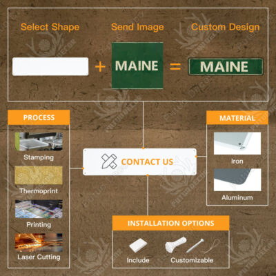 Elm Street vintage metal signs supplier