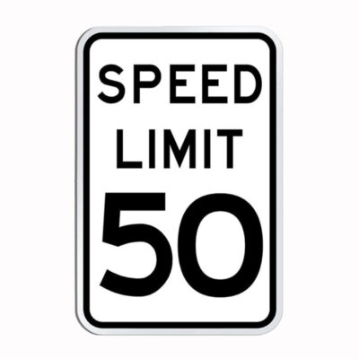 Metal Reflective Regulatory Traffic Signs