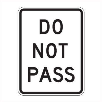 Metal Reflective Regulatory Traffic Signs