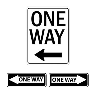 Metal Reflective Regulatory Traffic Signs