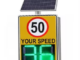 Radar Speed Limit Display Traffic Sign