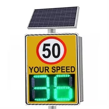 Radar Speed Limit Display Traffic Sign