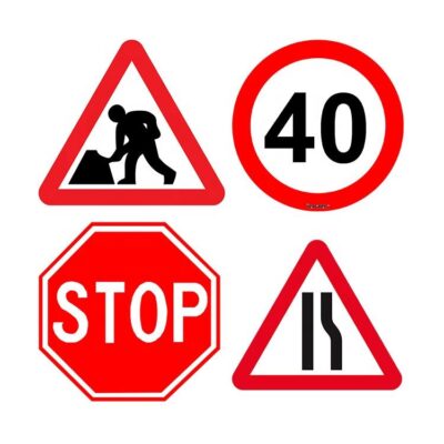Highway Road Safety Sign Panel