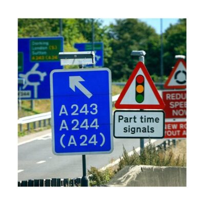 Highway Road Safety Sign Panel