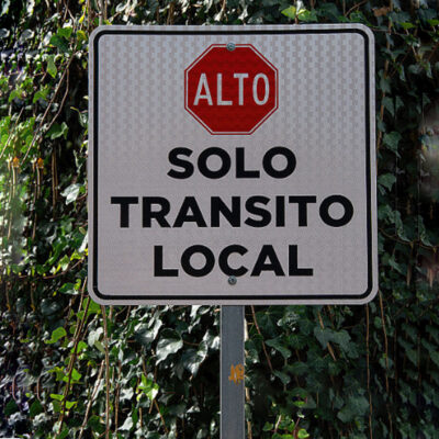 Traffic Direction Sign Board with Arrow