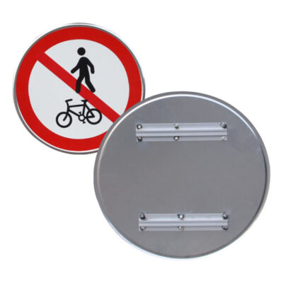 Custom aluminum reflective road signs