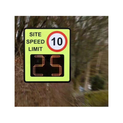 Alt: High quality LED solar radar speed limit