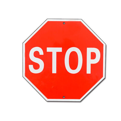Road Safety Warning Traffic Sign