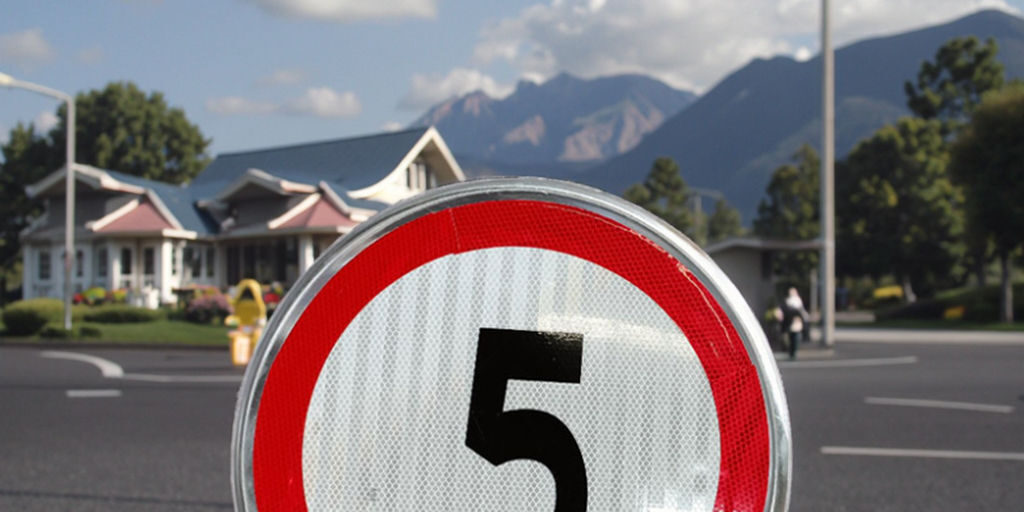 High Visibility Reflective Aluminum Traffic Signs for Road Speed Limit (1) High visibility reflective aluminum traffic signs