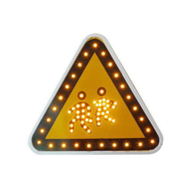 Reflective Metal Traffic Warning Sign