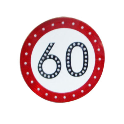 Reflective Metal Traffic Warning Sign