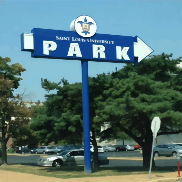 New Design Outdoor Metal Pylon Signs for Parking and Building Frontage (2) Factory direct outdoor pylon signs