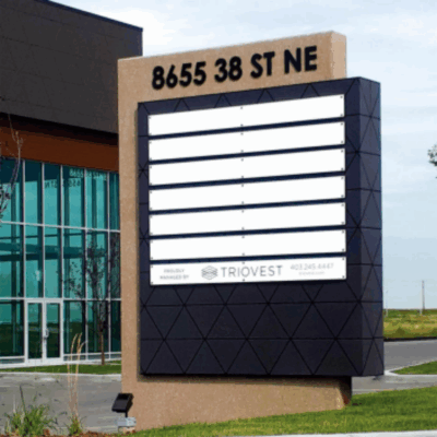 Factory direct outdoor pylon signs
