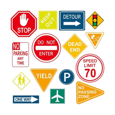 Vehicles Triangle Street Traffic Sign