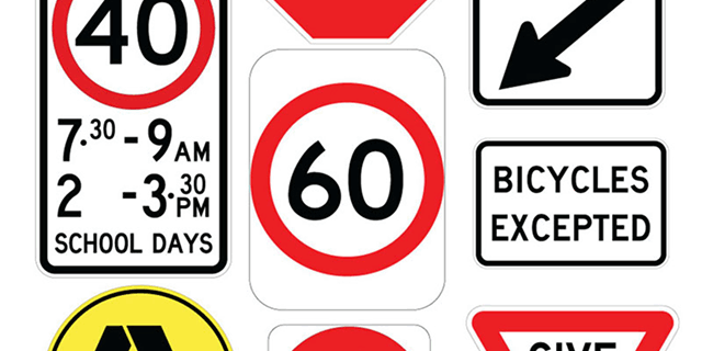 Bulk Outdoor Reflective Traffic Sign